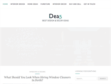 Tablet Screenshot of dea5.net